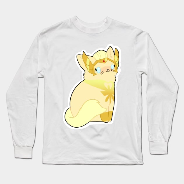 she-ra cat Long Sleeve T-Shirt by dragonlord19